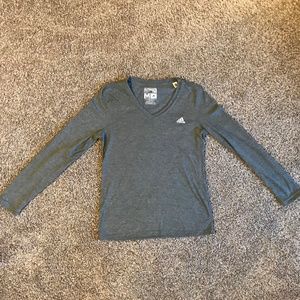 Adidas Ultimate V-Neck Long-Sleeve Top
